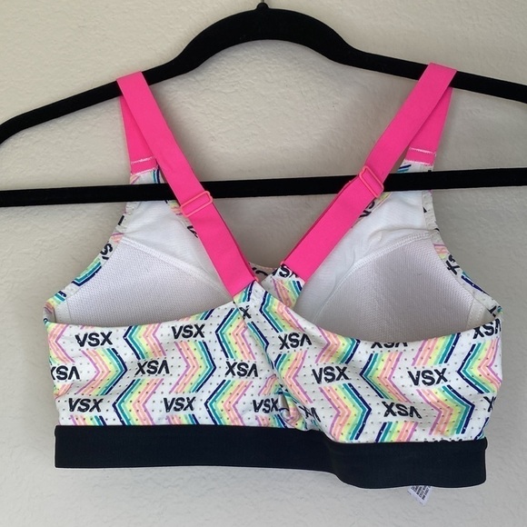 Victoria’s Secret rainbow VSX sport bra in 32B. Very good used condition - Picture 3 of 3